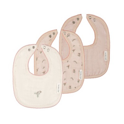 Ely's & Co. Baby Muslin Terry Bib - 3 Pack