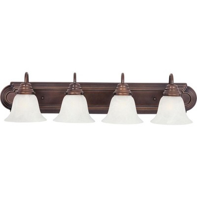 Maxim Lighting Essentials - 801x 4 - Light Vanity in  Oil Rubbed Bronze