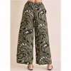 VENUS Womens Linen Wide Leg Pant - 3 of 4