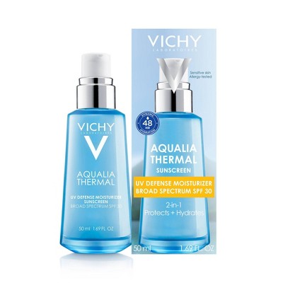 Vichy Aqualia Thermal Uv Defense Daily Moisturizer Sunscreen - Spf 30 - 1.69 Fl Oz : Target