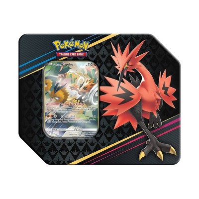 Trading Card Game Pokémon: Sword & Shield - 12.5 Tin Arti.Zapdos Moltre -  Envio Aleatório - Jogos de Cartas - Compra na