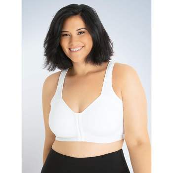 Leading Lady The Olivia - All-around Support Comfort Sports Bra In White,  Size: Medium : Target