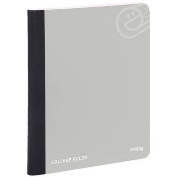 Enday Hard Cover Composition Notebook College Ruled School