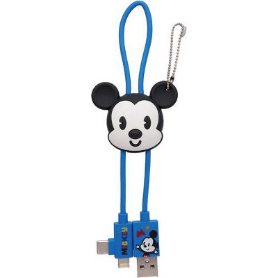 Monogram - Disney Mickey Retro 3D Foam USB Cable Bag Clip