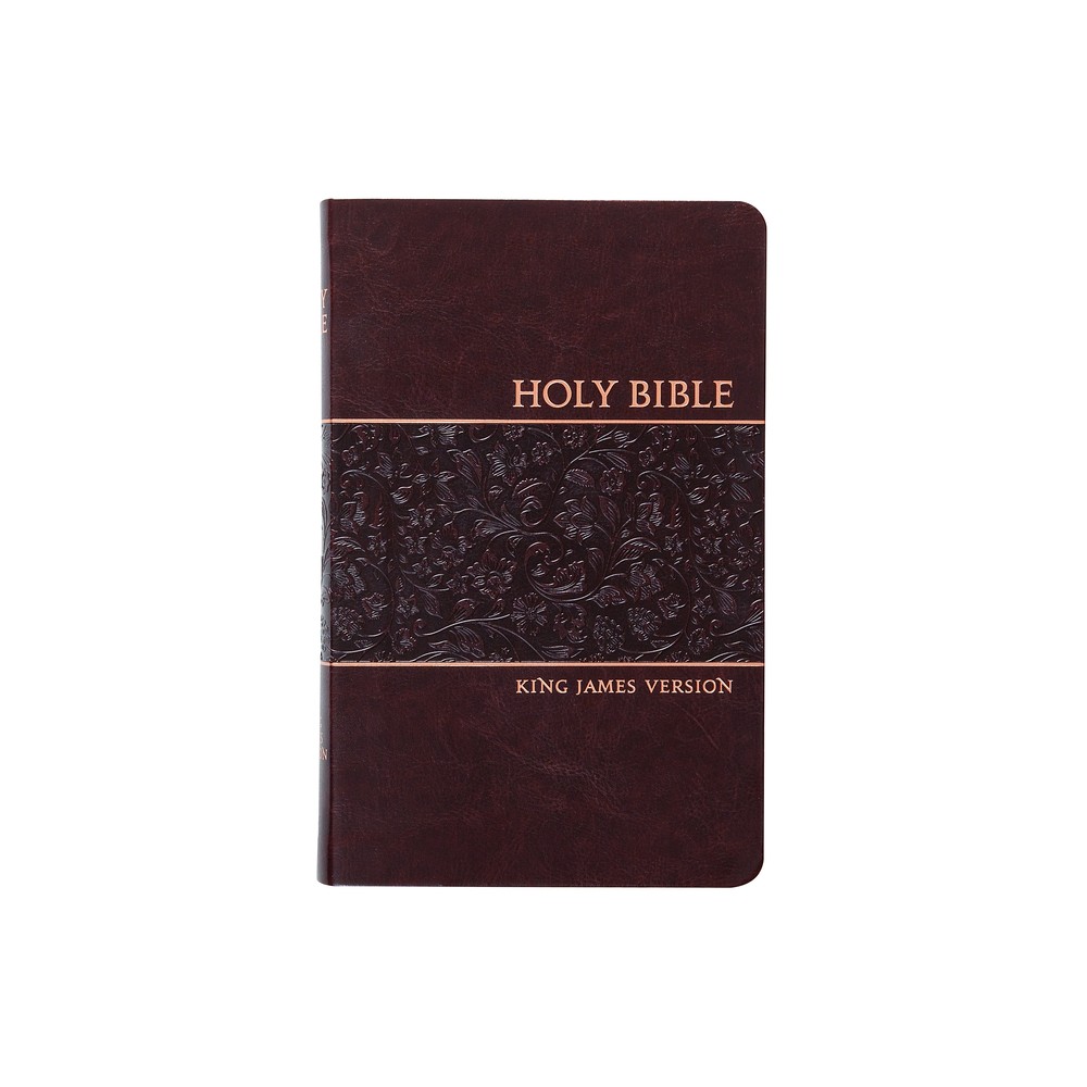 KJV Holy Bible Personal Mulberry - (Leather Bound)