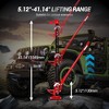 Farm Jack, 7000 Lbs Capacity Ratcheting Off Road f-Arm Jack, Utility Heavy-Duty f-Arm Jack, Lift Height 5.12-25.39 Inches - 4 of 4