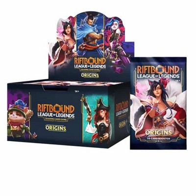 UVS Games Riftbound TCG: League of Legends Origins (Set 1) Booster Box - 24 Packs