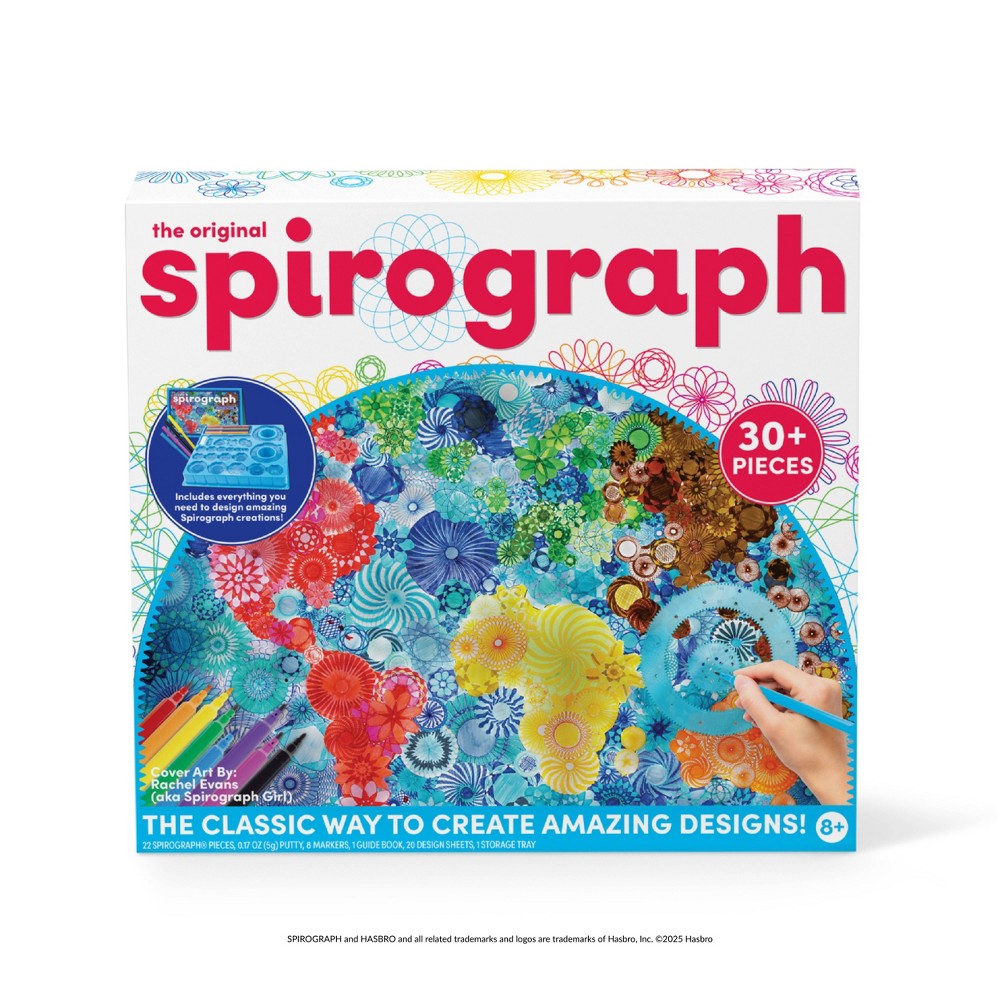 The Original Spirograph New Drawing and Coloring Kits