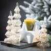 Sullivans 5.75" White Star Pillar Candle Holder - 3 of 3