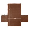 Pet Adobe Waterproof Love Seat Furniture Protector for Pets and Kids - Brown - 3 of 4