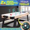 SereneLife Air Hockey Game Table w/ Strong 12V Motor, LED Scoreboard - 2 of 4