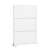 PexFix Outdoor Metal Privacy Screen Garden Fence Woven Pattern Wall Applique - 3 of 4