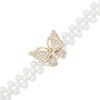 INSPIRE CHIC Women's Faux Pearl Rhinestones Apparel Belt 65cm x 2cm 1 Pc - 2 of 4