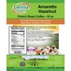 Larissa Veronica Amaretto Hazelnut French Roast Coffee (Gourmet, Naturally Flavored, Whole Coffee Beans) (16 oz, ZIN: 546551) - 2 of 4