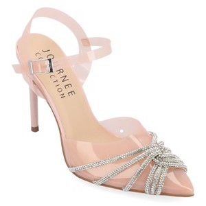 Journee Collection Womens Eleora High Heel Pointed Toe Pumps - 1 of 4