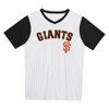 MLB San Francisco Giants Boys' Pinstripe Pullover Jersey - image 2 of 3