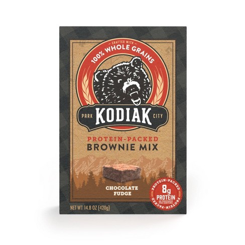 Kodiak Protein-Packed Chocolate Fudge Brownie Mix - 14.8oz - image 1 of 4
