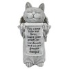 Design Toscano Paw Prints On Our Hearts Memorial Cat Statue - 3 of 4