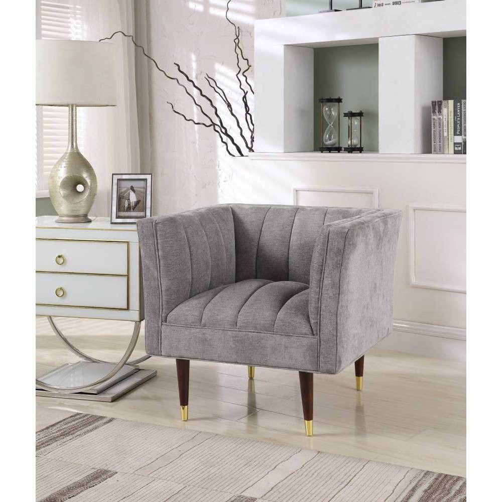 Alma Accent Chair Gray - Chic Home Design was $499.99 now $299.99 (40.0% off)