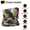 Unique Bargains Breathable Elastic Cycling Fishing Sport Neck Gaiter Face Mask - 4 of 4