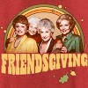 Women's The Golden Girls Retro Friendsgiving Stripes Racerback Tank Top - 2 of 4
