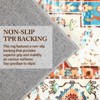 Ultra Soft Oriental Design, Pet & Child Friendly, Machine Washable, Non-Slip, Stain Resistant, Foldable Carpet - 4 of 4