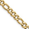 Chisel Stainless Steel Polished Yellow IP-plated 6.75mm 22" Figaro Chain Necklace - 2 of 4