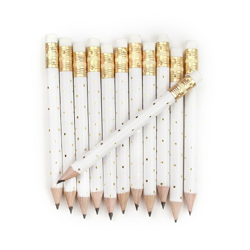 Clear Mini Staff colored pencil set in sleeve with eraser and