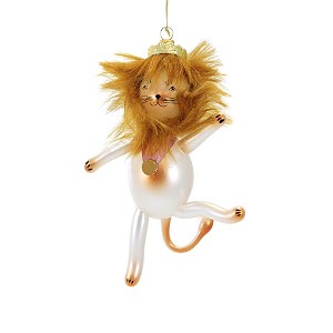 Italian Ornaments 6.0 Inch Cowardly Lion Ornament Wizard Oz Italian Tree Ornaments - 1 of 3