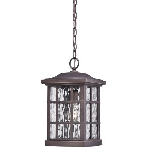 Quoizel Lighting Stonington 1 - Light Pendant in  Palladian Bronze - 1 of 4