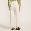 Lands' End Women's Corduroy High Rise Barrel Leg Ankle Pants - 2 of 4