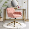 FONTOI Adjustable Office Chair with Golden Metal Base - 2 of 4