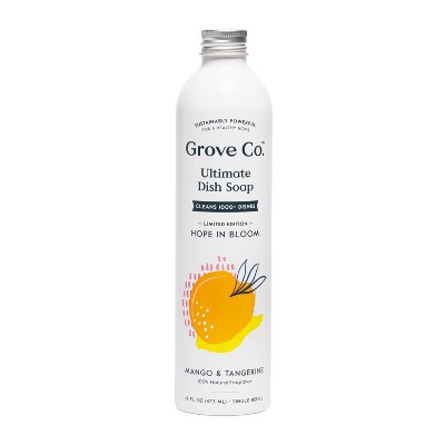 Grove Co. Hope in Bloom Mango & Tangerine Dish Soap - 16 fl oz