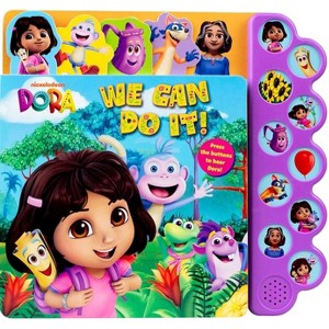 Dora: We Can Do It! 10-Button Sound Book - (10-Button Sound Books) by  Maria Correa (Board Book) - 1 of 3