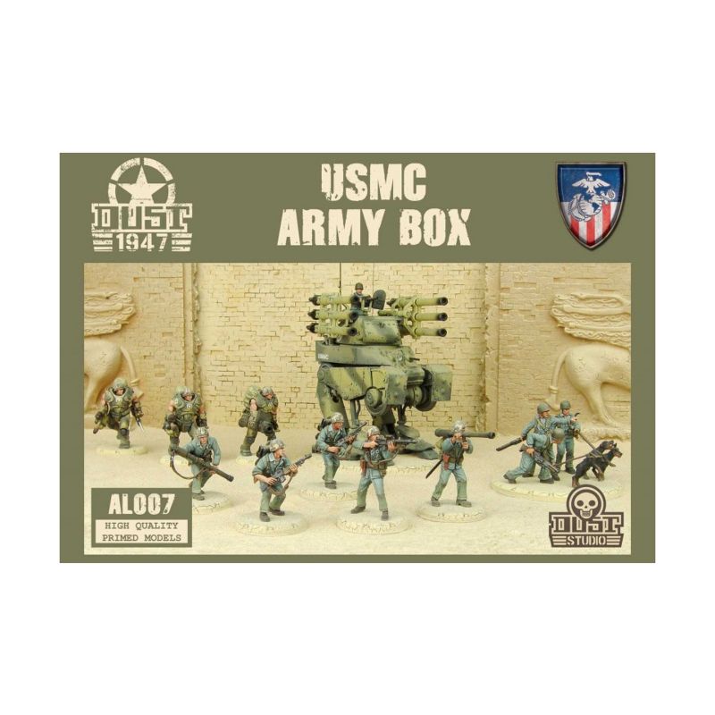 USMC Army Box Miniatures Box Set, 1 of 4