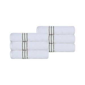 Premium Cotton Solid Plush Heavyweight Hotel Luxury Towel Set by Blue Nile Mills - 1 of 4