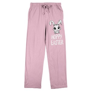Happy Easter Women’s Cradle Pink Sleep Pajama Pants - 1 of 4