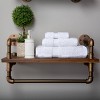 Luxury Cotton Heavyweight Ultra-Plush 3 Piece Towel Set by Blue Nile Mills - 2 of 4