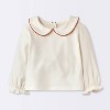 Baby Girls' 2pc Sweater Romper Set - Cloud Island™ Brown - 3 of 4