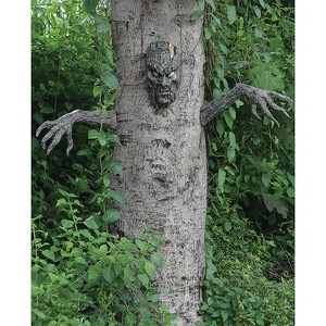 Seasons USA Living Tree Halloween Decoration - 11 in x 15 in - Gray - 1 of 1