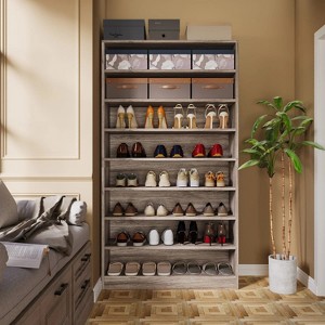 Hommoo 70.8'' Tall Freestanding Shoe Rack - 1 of 4