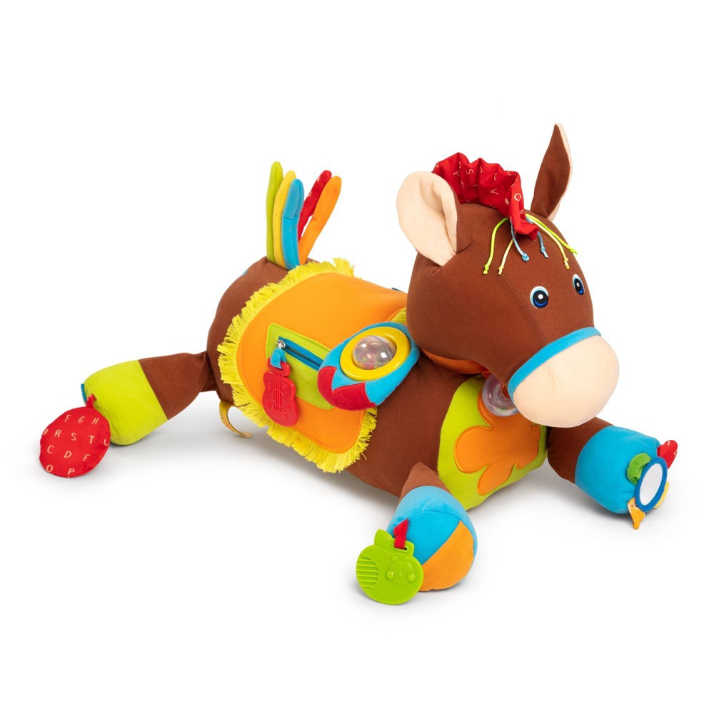 UPC 000772092227 product image for Melissa & Doug Giddy-Up and Play Baby Activity Toy - Multi-Sensory Horse | upcitemdb.com