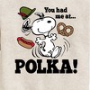 Boys' - Peanuts - You Had Me At Polka Graphic Long Sleeve Fleece Sweatshirt - 2 of 4