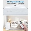 Portable Air Conditioner 12000 BTU, 4-in-1 Portable AC with Fan, Dehumidifier & Sleep Mode, Stand Up Ac Unit Room Cooling Up to 450sq.ft - 4 of 4