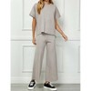 Women's Short Sleeve Sweater Top - SEE AND BE SEEN - 4 of 4