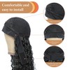 Jessie's Wig 26 Inch Curly Wig Synthetic Hair Headband Wig Black Color 1 Pc/Pack - 3 of 4