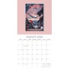 2026 Square Wall Calendar, Vintage Travel Posters, 16-Month Arts & Antiques Theme with 180 Reminder Stickers (12x12 In) - 3 of 4