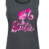 Women's - Barbie - Tie Dye Logo Graphic Racerback Tank - 2 of 4