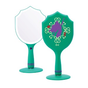 Impressions Vanity Ariel LED Handheld Makeup Mirror With Standing Base - 1 of 4