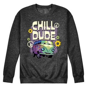 Men's - Disney - Filmore Chill Dude Graphic Fleece Sweatshirt - 1 of 4